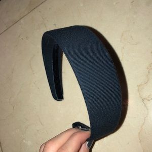 Navy blue wide headband
